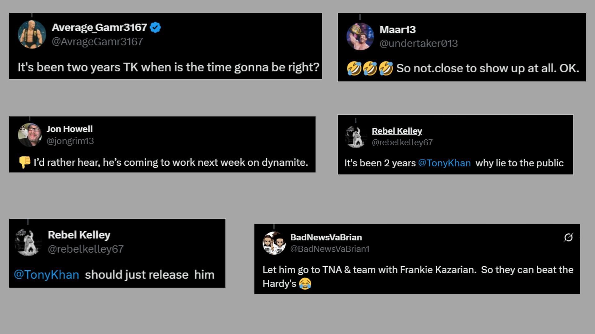 Fan reactions.